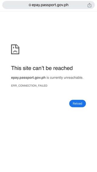 DFA EPAY.PASSPORT.GOV.PH ERROR : r/PHGov .